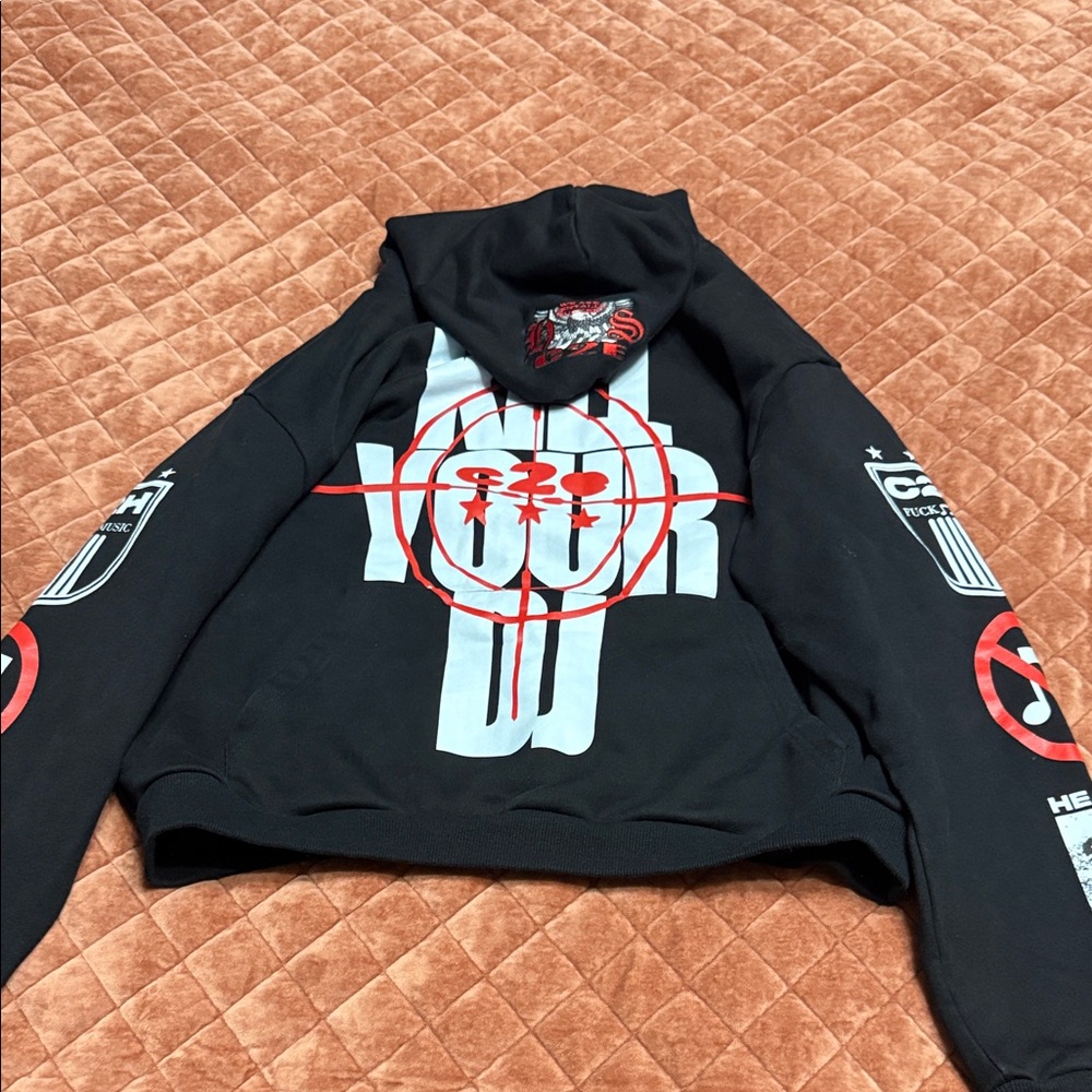 Haunted Starbucks X C2E Anti-music hoodie